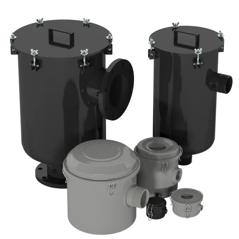 CSL Series: Right Angle Inlet Vacuum Filters