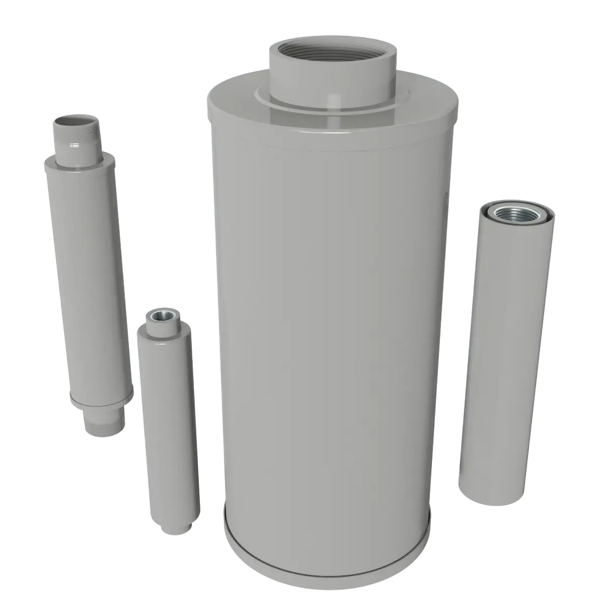 SLCR / SLCRT Series: Regenerative Blower Silencers