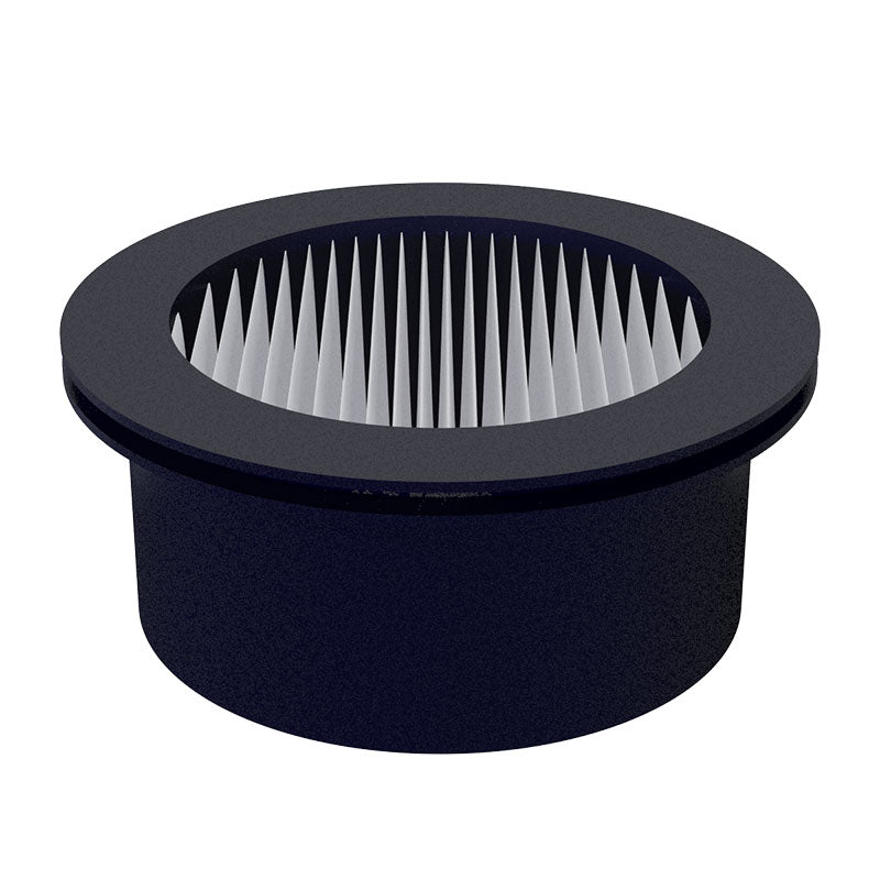 Inlet Filter Silencer with Weatherhood and Advanced Silencing Technology for Blower, Fan, or Compressor with Paper Element