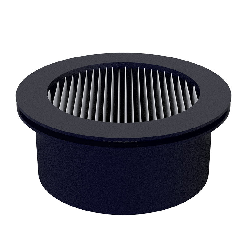 Inlet Filter Silencer with Weatherhood and Advanced Silencing Technology for Blower, Fan, or Compressor with Paper Element