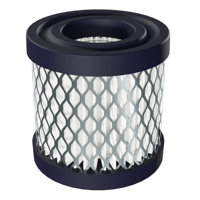 Inlet Filter Silencer with Weatherhood and Advanced Silencing Technology for Blower, Fan, or Compressor with Paper Element