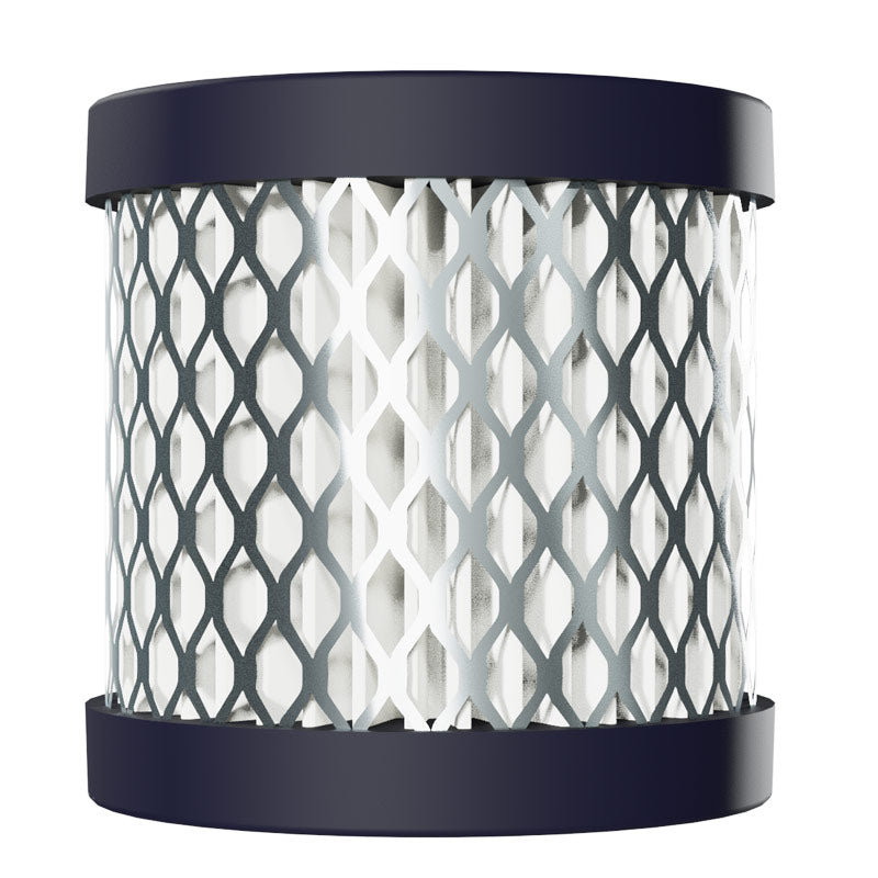 Inlet Filter Silencer with Weatherhood and Advanced Silencing Technology for Blower, Fan, or Compressor with Paper Element