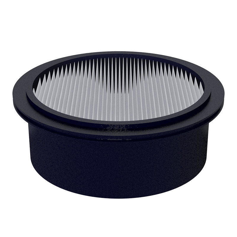 Inlet Filter Silencer with Weatherhood and Advanced Silencing Technology for Blower, Fan, or Compressor with Paper Element