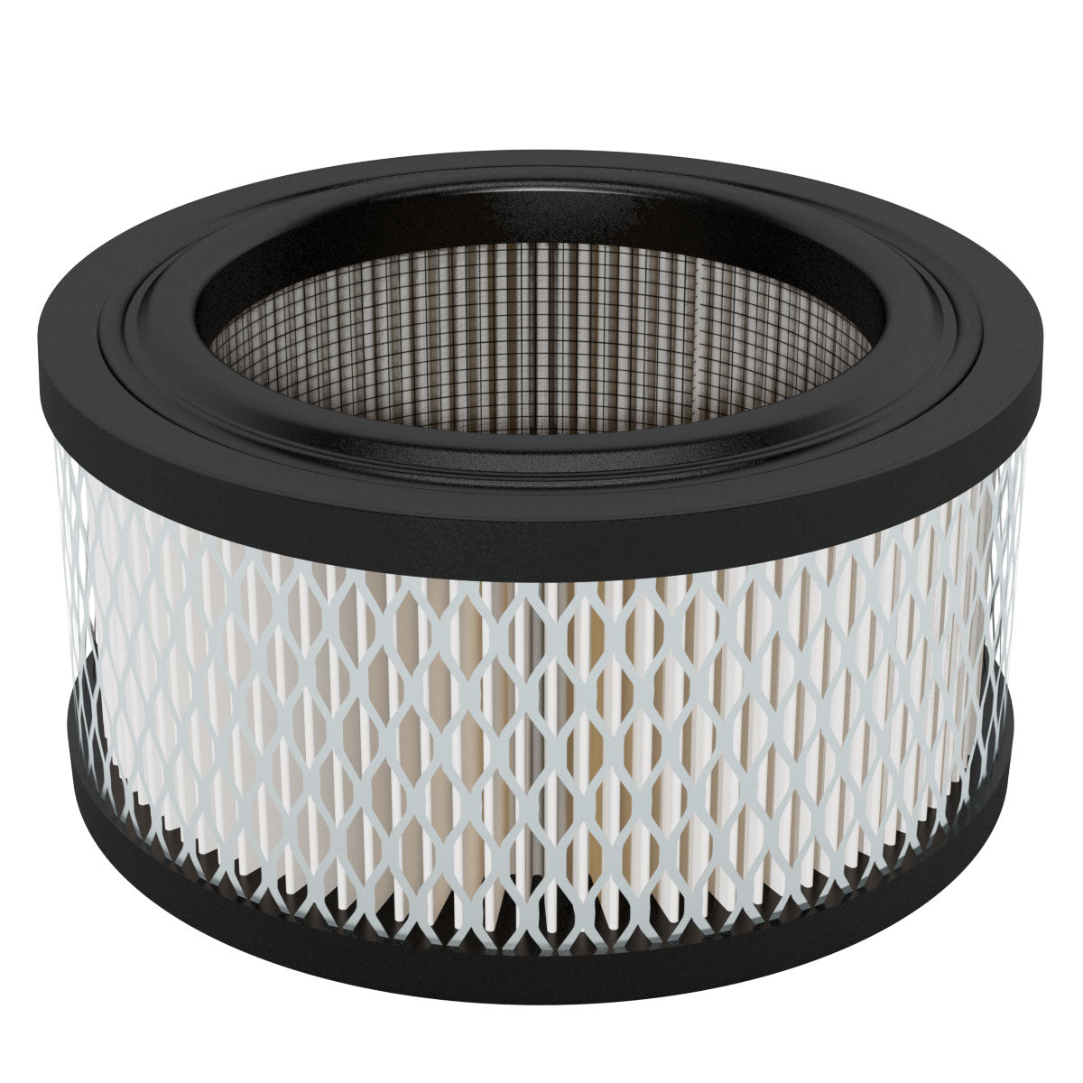 Inlet Filter Silencer with Weatherhood and Advanced Silencing Technology for Blower, Fan, or Compressor with Paper Element