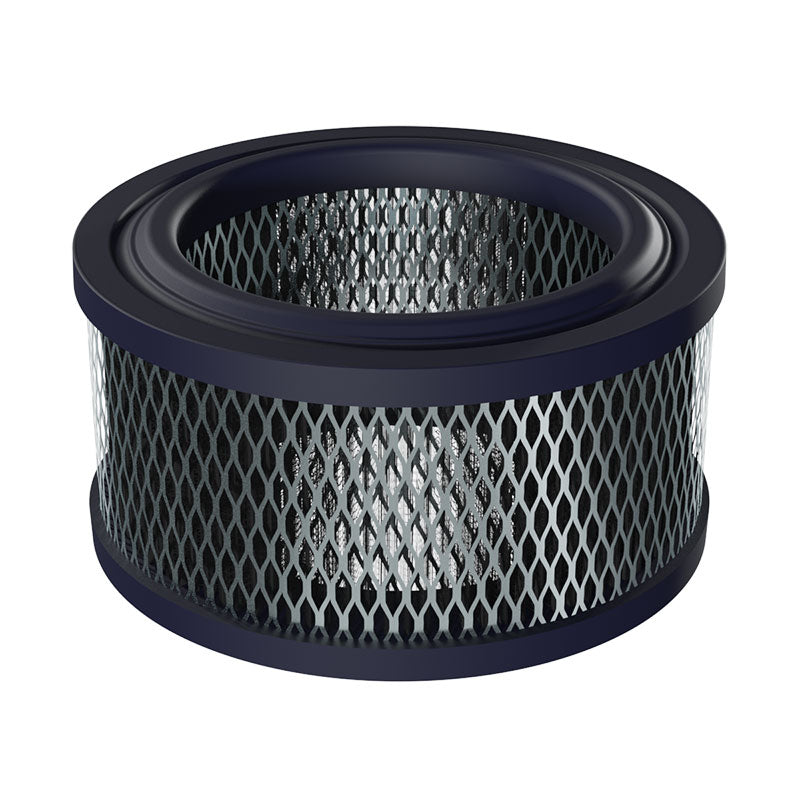 Inlet Filter Silencer with Weatherhood and Advanced Silencing Technology for Blower, Fan, or Compressor with Paper Element