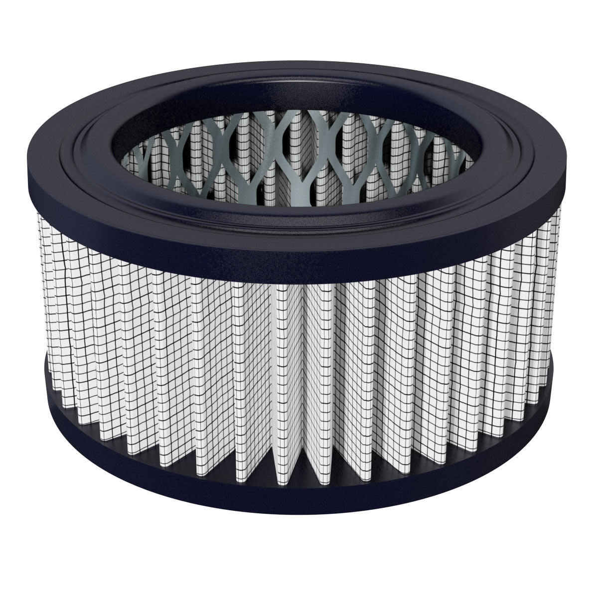 Inlet Filter Silencer with Weatherhood and Advanced Silencing Technology for Blower, Fan, or Compressor with Paper Element