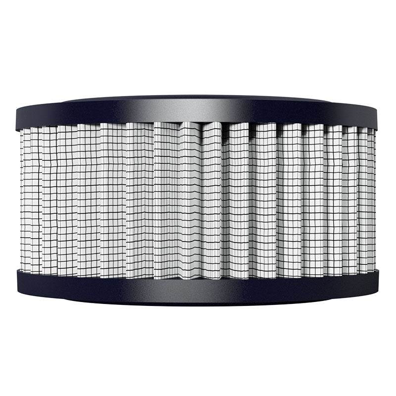 Inlet Filter Silencer with Weatherhood and Advanced Silencing Technology for Blower, Fan, or Compressor with Paper Element