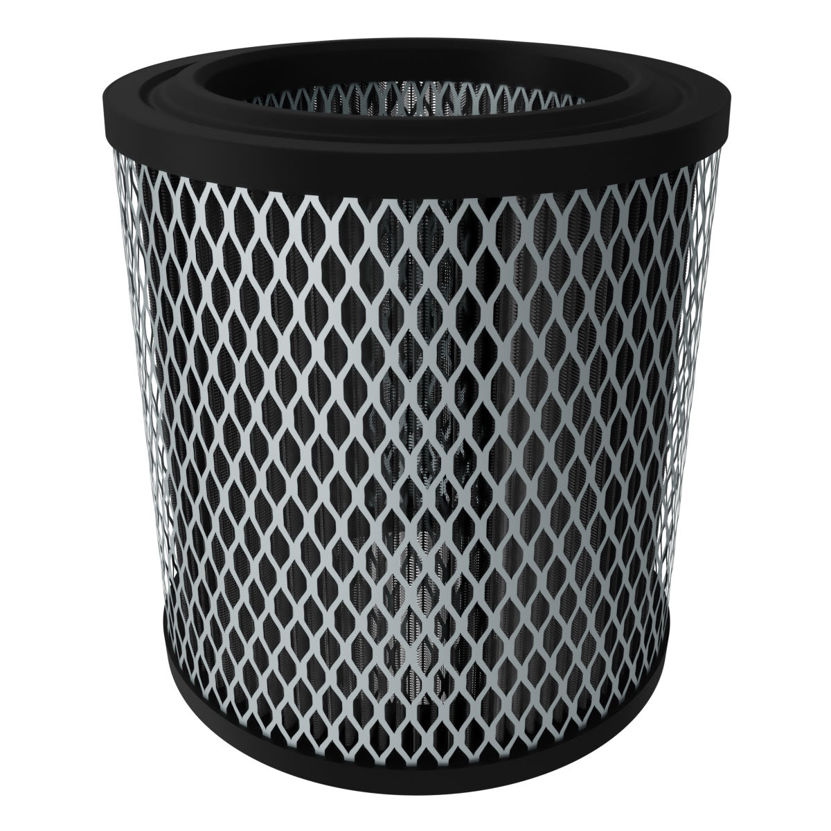 Inlet Filter Silencer with Weatherhood and Advanced Silencing Technology for Blower, Fan, or Compressor with Paper Element