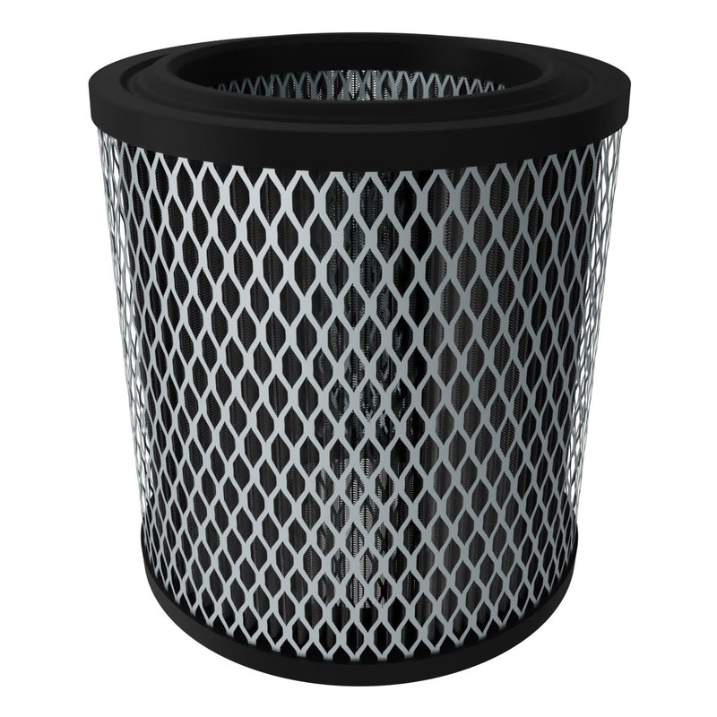 Inlet Filter Silencer with Weatherhood and Advanced Silencing Technology for Blower, Fan, or Compressor with Paper Element