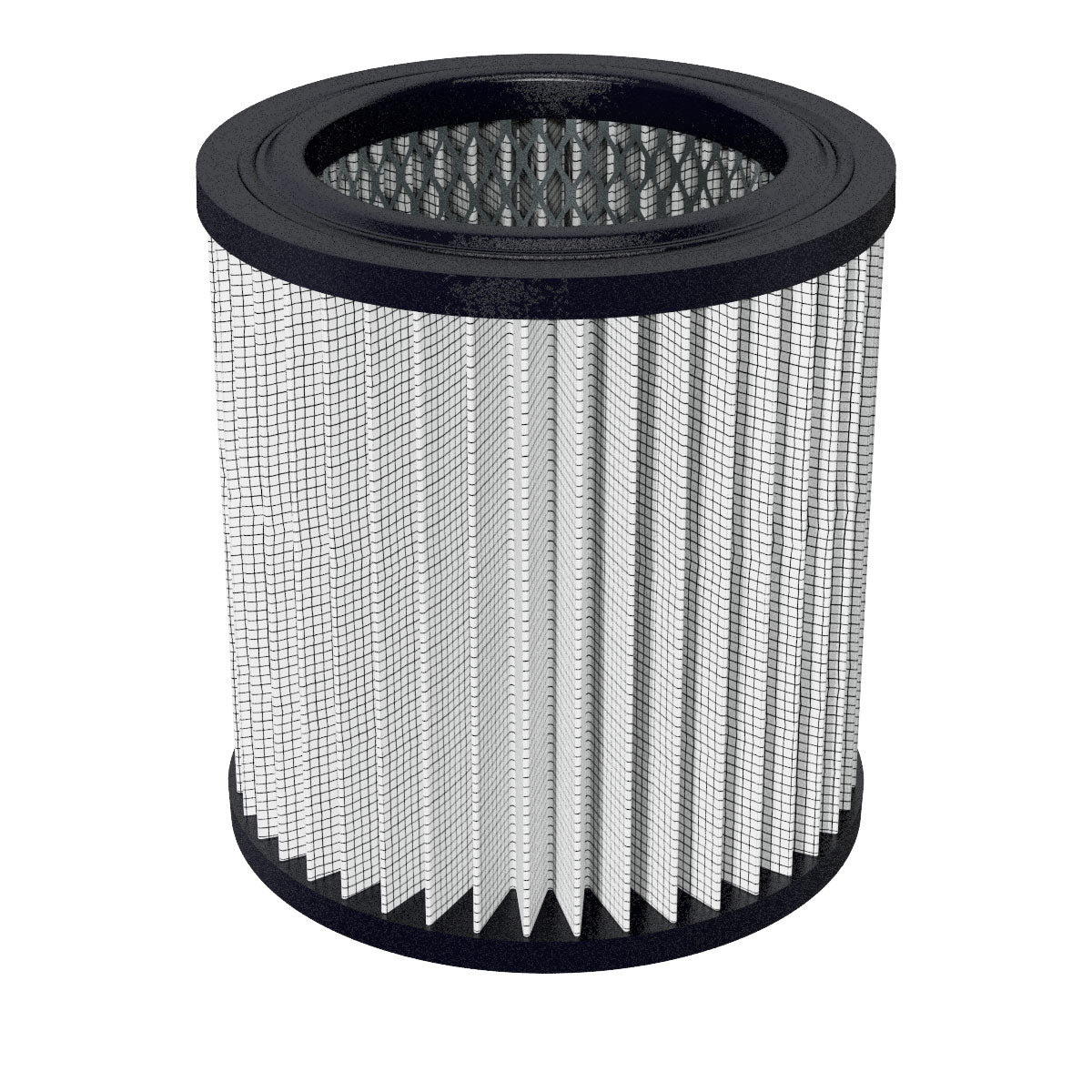 Inlet Filter Silencer with Weatherhood and Advanced Silencing Technology for Blower, Fan, or Compressor with Paper Element