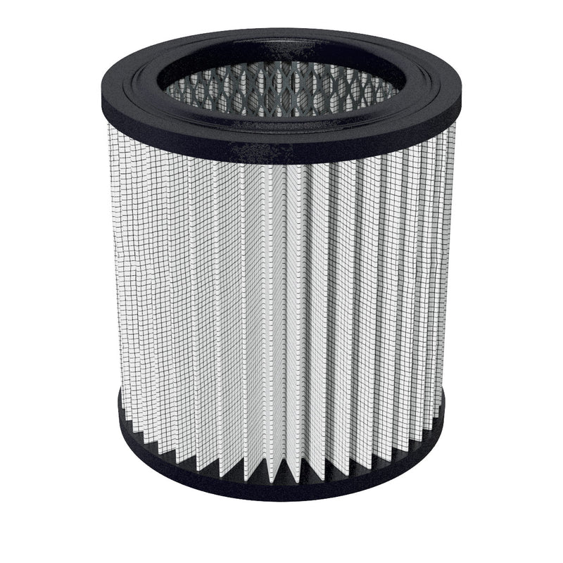 Inlet Filter Silencer with Weatherhood and Advanced Silencing Technology for Blower, Fan, or Compressor with Paper Element