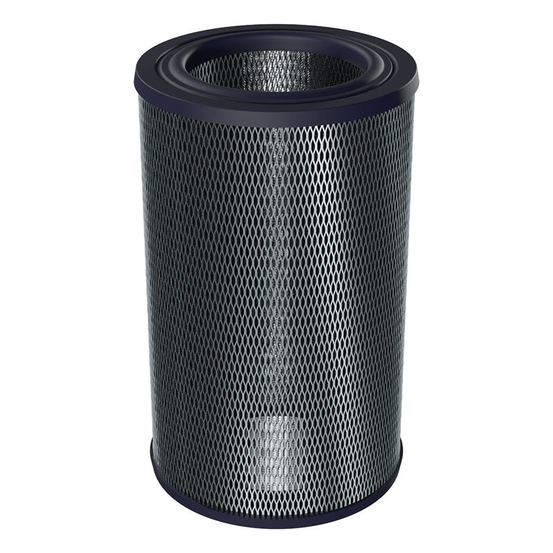 Inlet Filter Silencer with Weatherhood and Advanced Silencing Technology for Blower, Fan, or Compressor with Paper Element