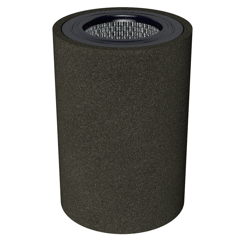 Inlet Filter Silencer with Weatherhood and Advanced Silencing Technology for Blower, Fan, or Compressor with Paper Element