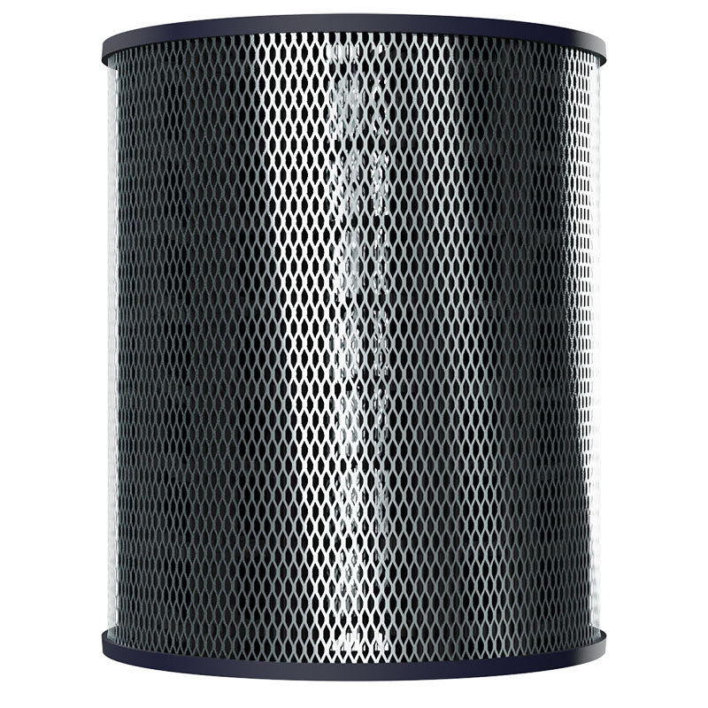 Inlet Filter Silencer with Weatherhood and Advanced Silencing Technology for Blower, Fan, or Compressor with Paper Element