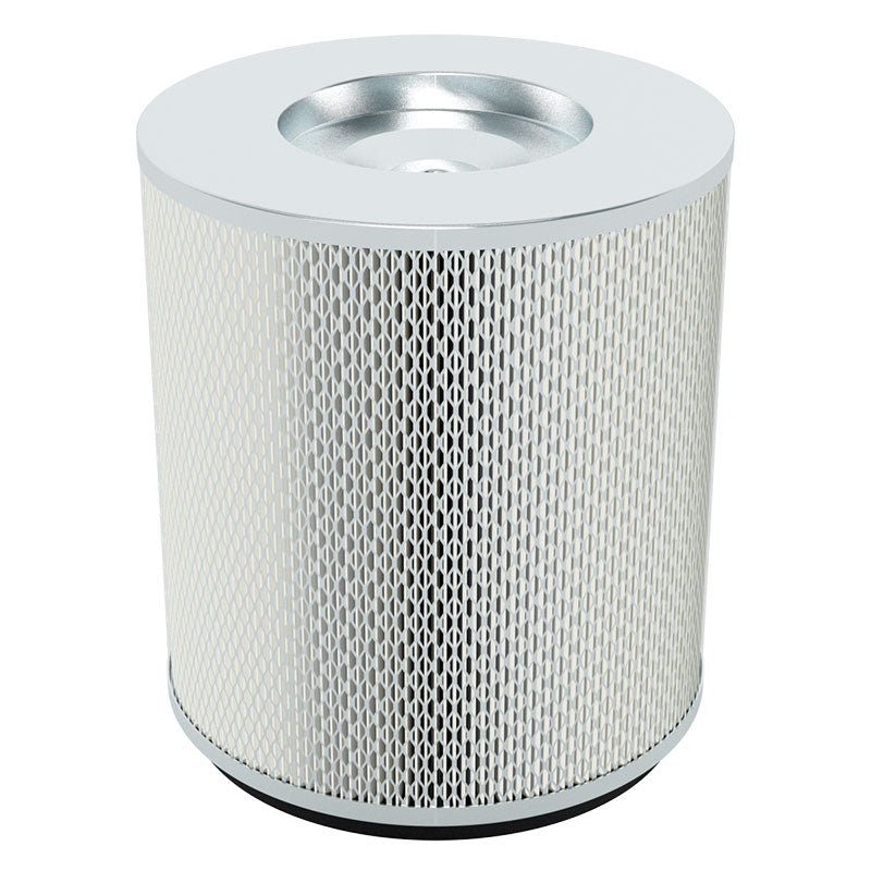 Inlet Filter Silencer with Weatherhood and Advanced Silencing Technology for Blower, Fan, or Compressor with Paper Element