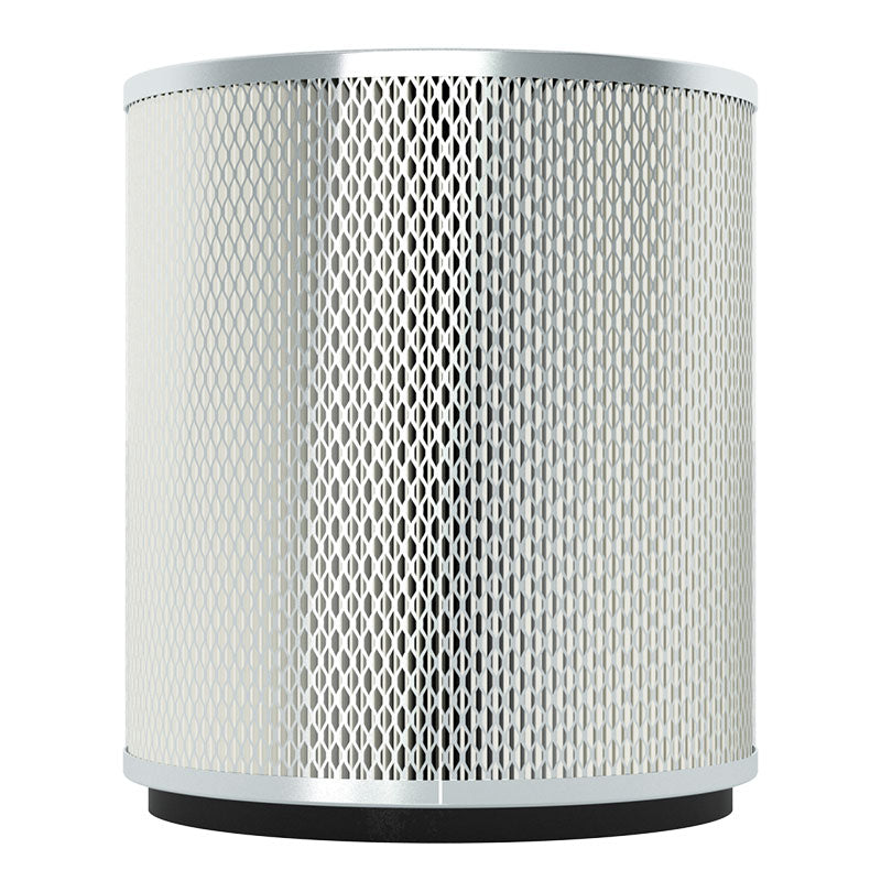 Inlet Filter Silencer with Weatherhood and Advanced Silencing Technology for Blower, Fan, or Compressor with Paper Element