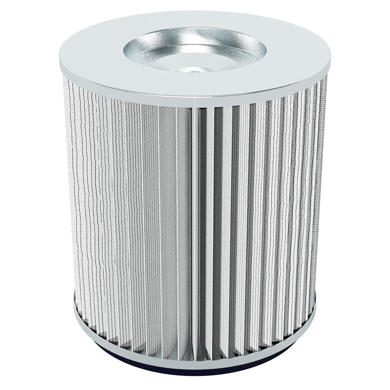 Inlet Filter Silencer with Weatherhood and Advanced Silencing Technology for Blower, Fan, or Compressor with Paper Element