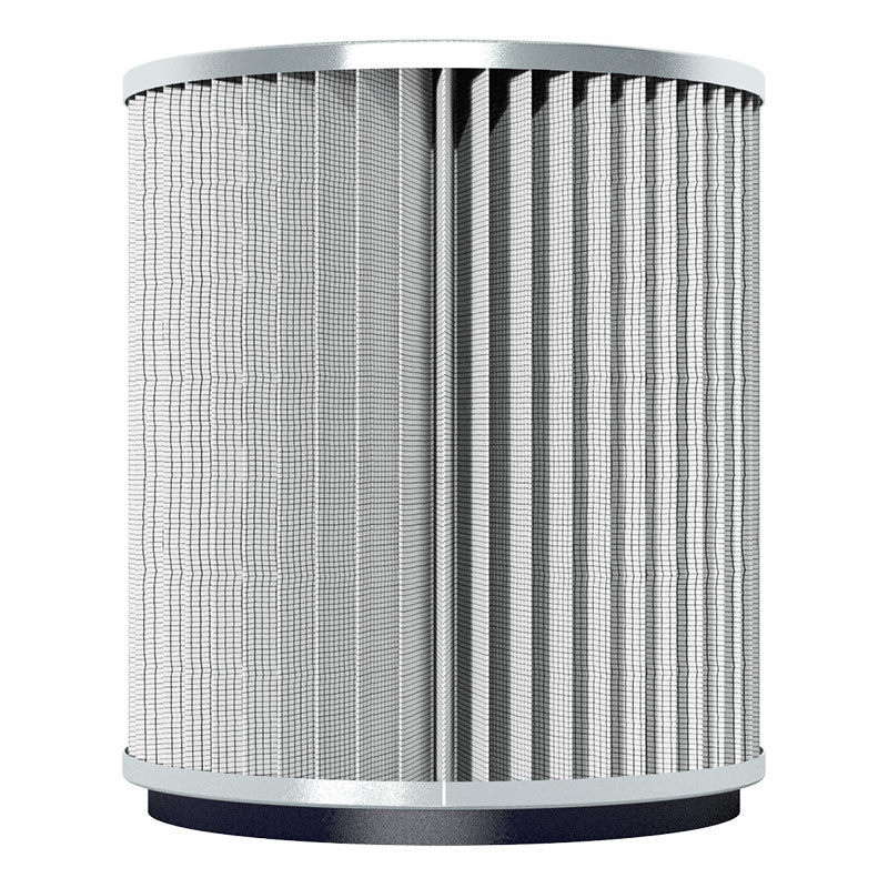 Inlet Filter Silencer with Weatherhood and Advanced Silencing Technology for Blower, Fan, or Compressor with Paper Element