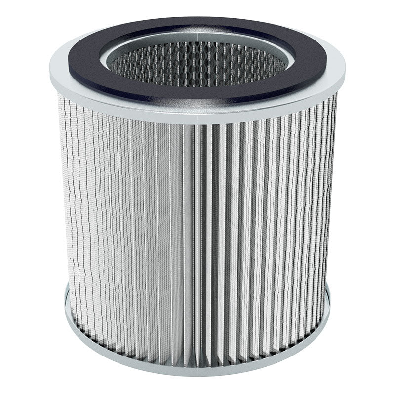 Inlet Filter Silencer with Weatherhood and Advanced Silencing Technology for Blower, Fan, or Compressor with Paper Element