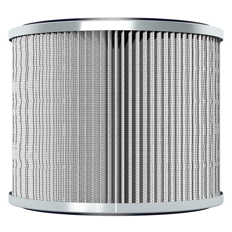 Inlet Filter Silencer with Weatherhood and Advanced Silencing Technology for Blower, Fan, or Compressor with Paper Element