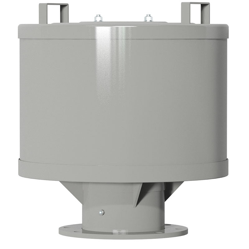 Inlet Filter Silencer with Weatherhood and Advanced Silencing Technology for Blower, Fan, or Compressor with Paper Element