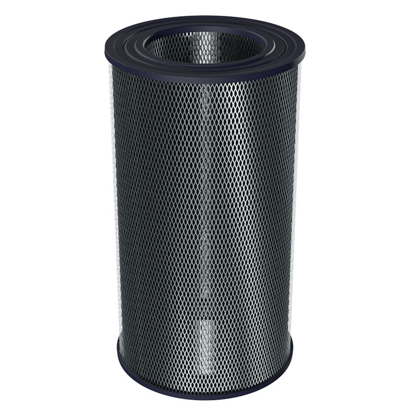 Inlet Filter Silencer with Weatherhood and Advanced Silencing Technology for Blower, Fan, or Compressor with Paper Element