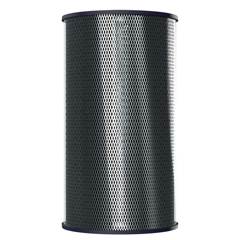 Inlet Filter Silencer with Weatherhood and Advanced Silencing Technology for Blower, Fan, or Compressor with Paper Element