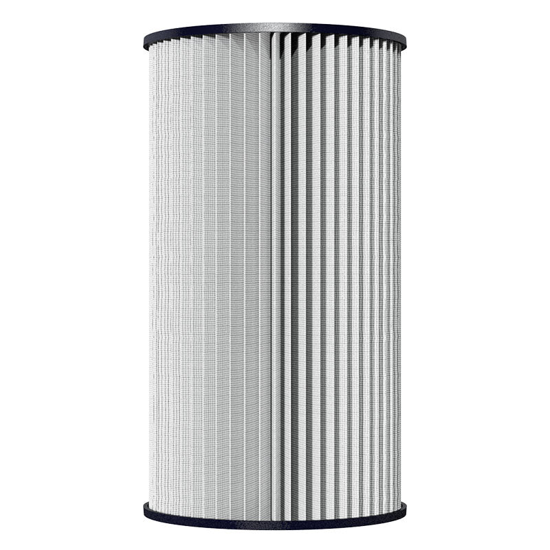 Inlet Filter Silencer with Weatherhood and Advanced Silencing Technology for Blower, Fan, or Compressor with Paper Element