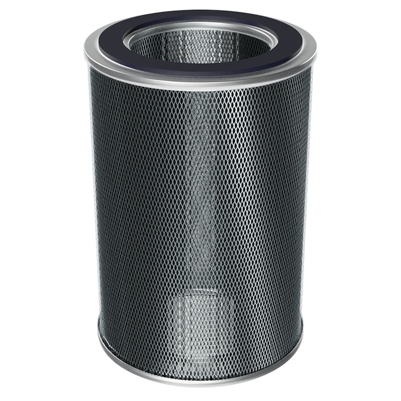 Inlet Filter Silencer with Weatherhood and Advanced Silencing Technology for Blower, Fan, or Compressor with Paper Element