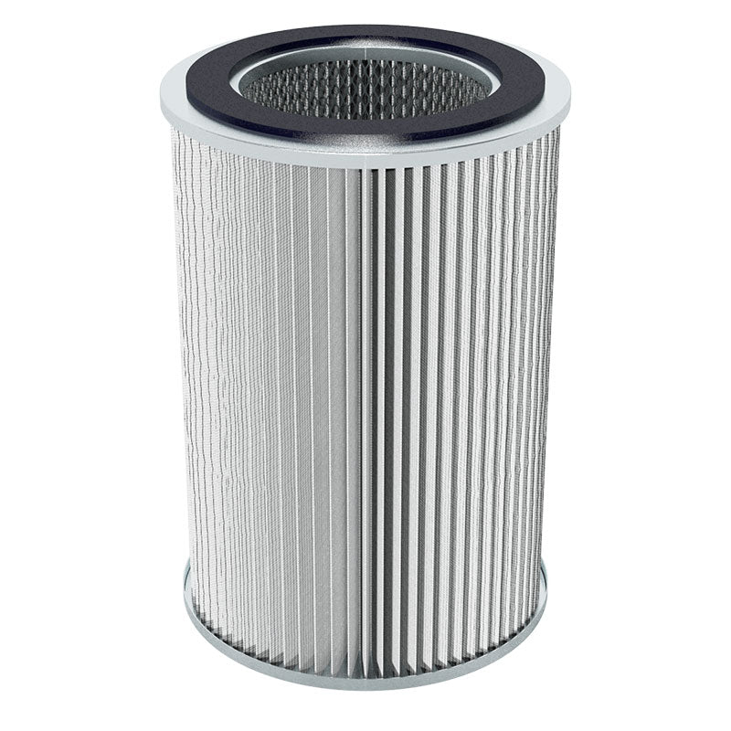 Inlet Filter Silencer with Weatherhood and Advanced Silencing Technology for Blower, Fan, or Compressor with Paper Element