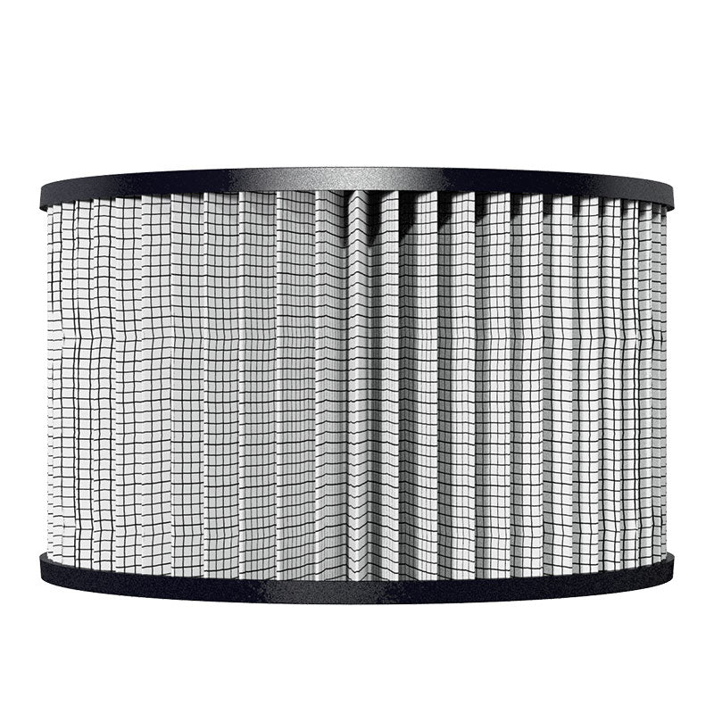 Inlet Filter Silencer with Weatherhood and Advanced Silencing Technology for Blower, Fan, or Compressor with Paper Element