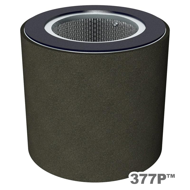 Inlet Filter Silencer with Weatherhood and Advanced Silencing Technology for Blower, Fan, or Compressor with Paper Element