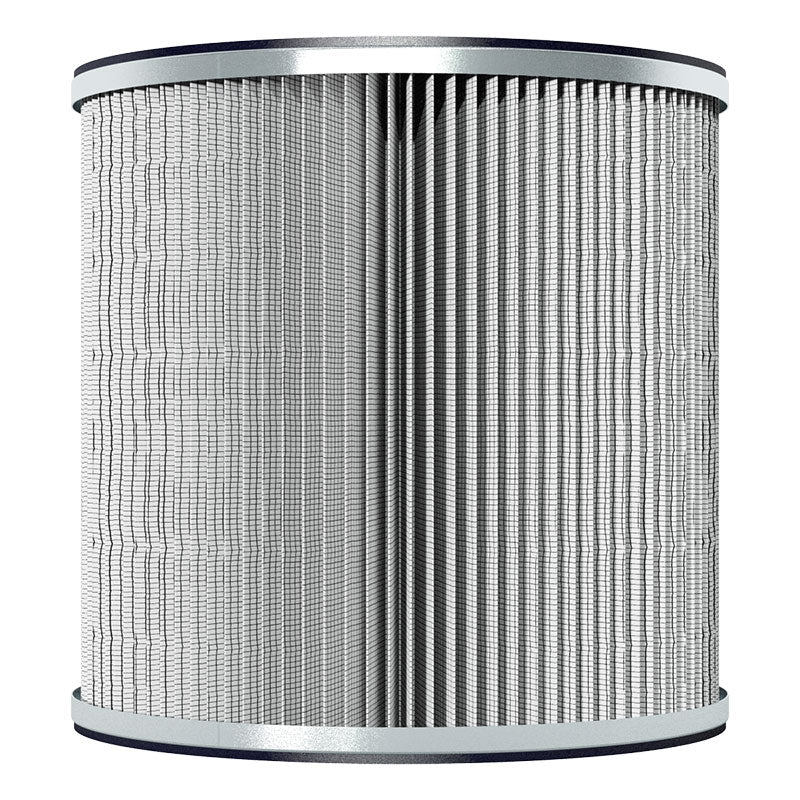 Inlet Filter Silencer with Weatherhood and Advanced Silencing Technology for Blower, Fan, or Compressor with Paper Element