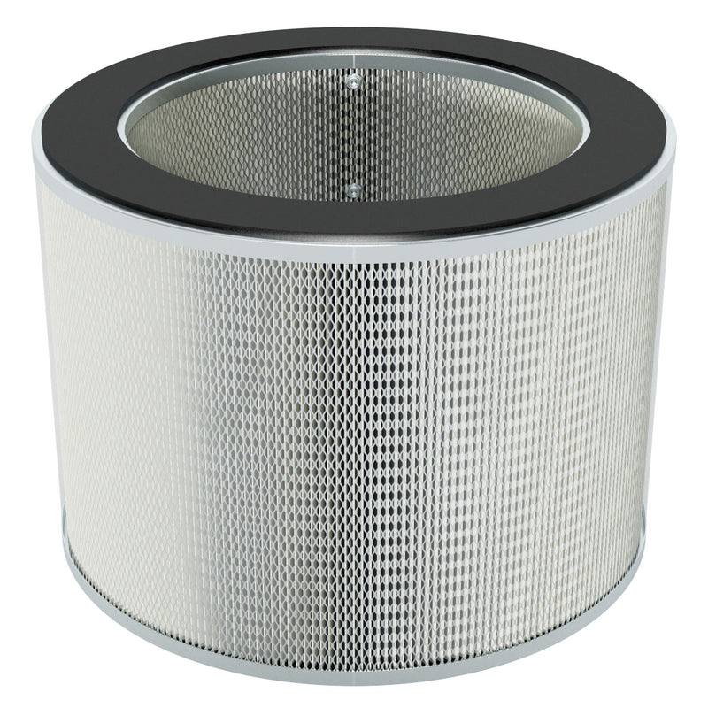 Inlet Filter Silencer with Weatherhood and Advanced Silencing Technology for Blower, Fan, or Compressor with Paper Element