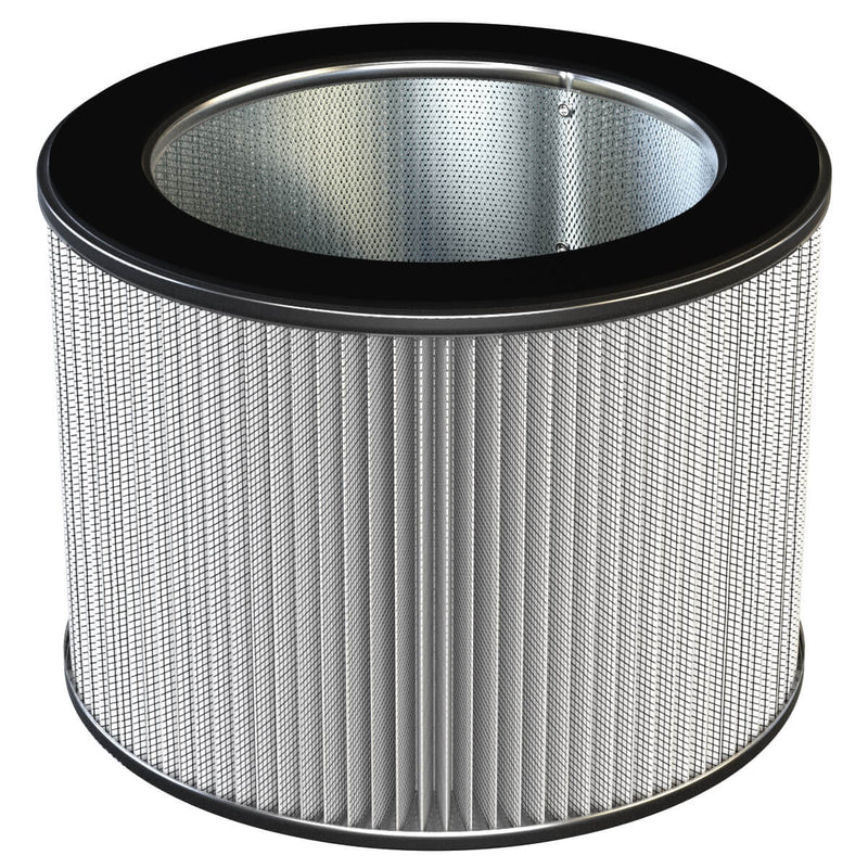 Inlet Filter Silencer with Weatherhood and Advanced Silencing Technology for Blower, Fan, or Compressor with Paper Element