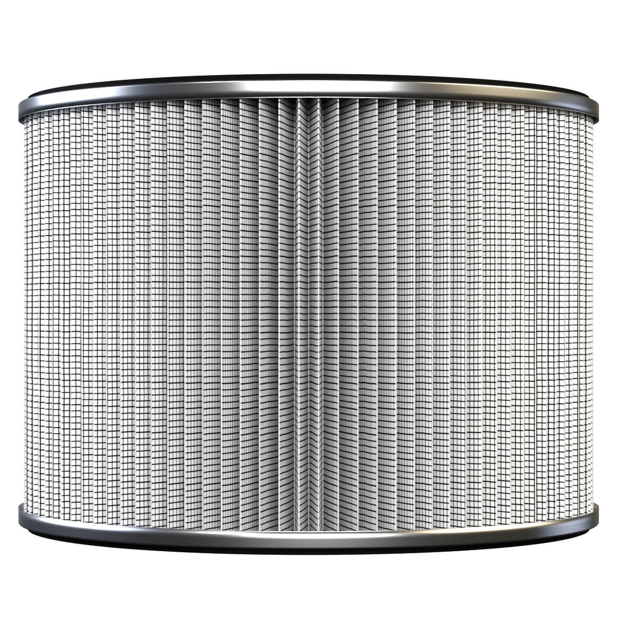 Inlet Filter Silencer with Weatherhood and Advanced Silencing Technology for Blower, Fan, or Compressor with Paper Element