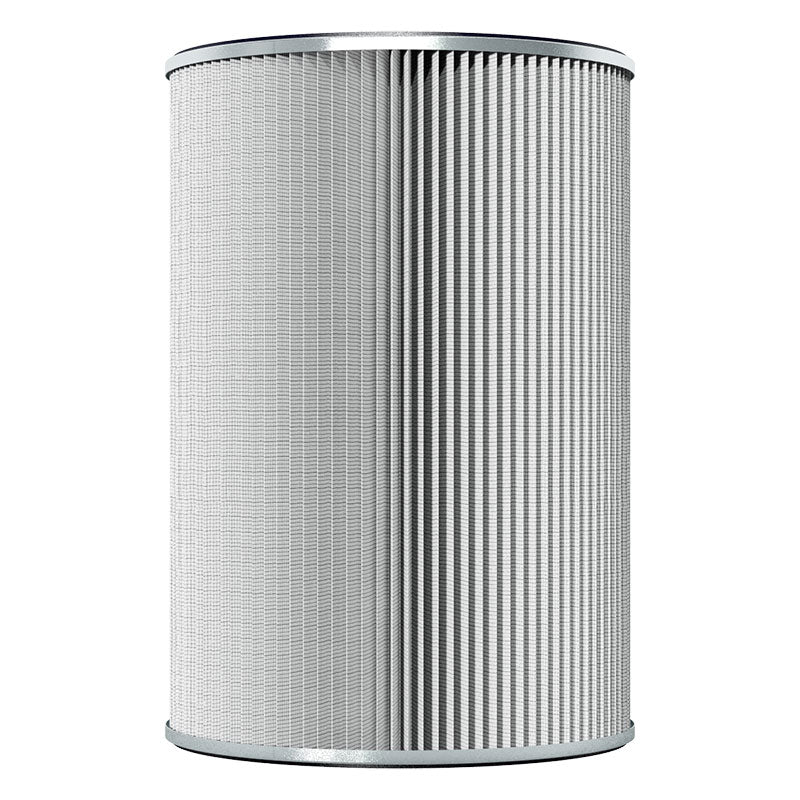 Inlet Filter Silencer with Weatherhood and Advanced Silencing Technology for Blower, Fan, or Compressor with Paper Element