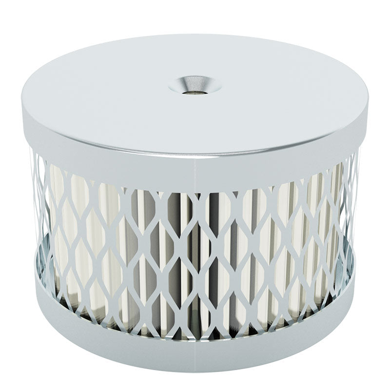 Inlet Filter Silencer with Weatherhood and Advanced Silencing Technology for Blower, Fan, or Compressor with Paper Element