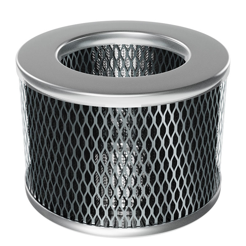 Inlet Filter Silencer with Weatherhood and Advanced Silencing Technology for Blower, Fan, or Compressor with Paper Element