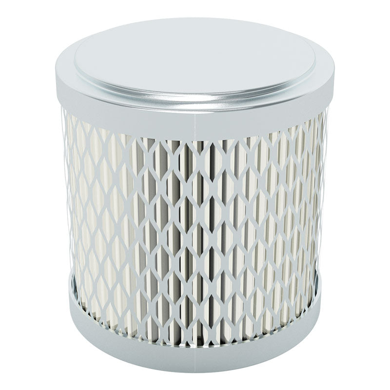 Inlet Filter Silencer with Weatherhood and Advanced Silencing Technology for Blower, Fan, or Compressor with Paper Element