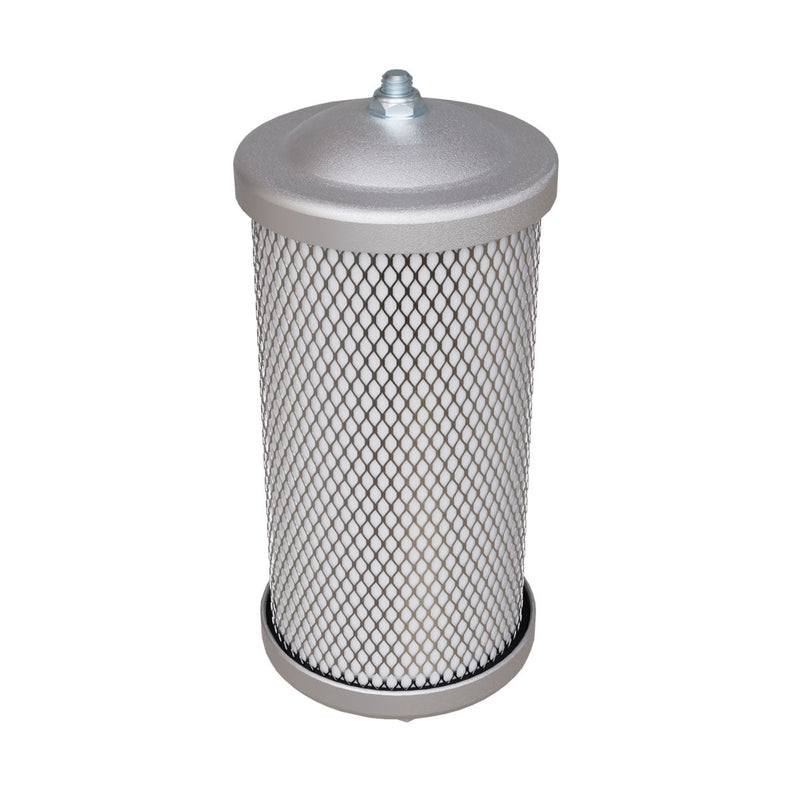 Inlet Filter Silencer with Weatherhood and Advanced Silencing Technology for Blower, Fan, or Compressor with Paper Element