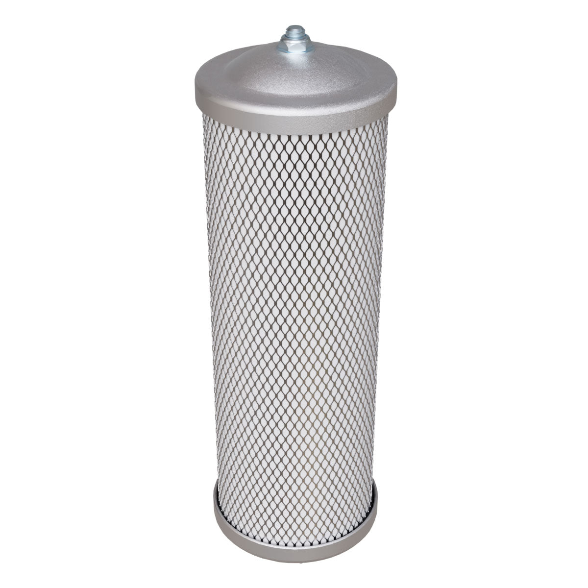 Inlet Filter Silencer with Weatherhood and Advanced Silencing Technology for Blower, Fan, or Compressor with Paper Element