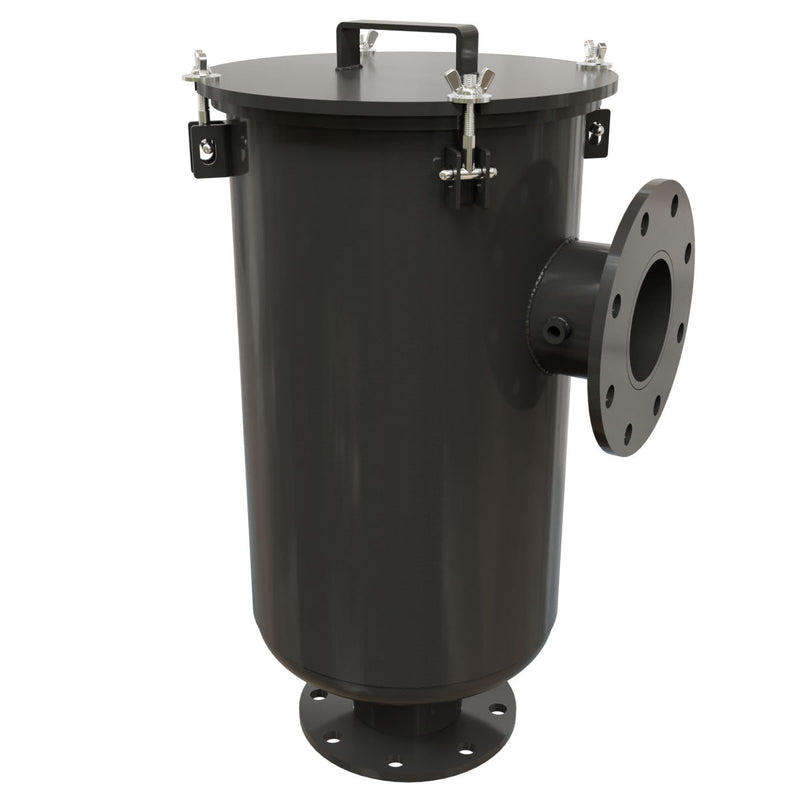 Inlet Filter Silencer with Weatherhood and Advanced Silencing Technology for Blower, Fan, or Compressor with Paper Element