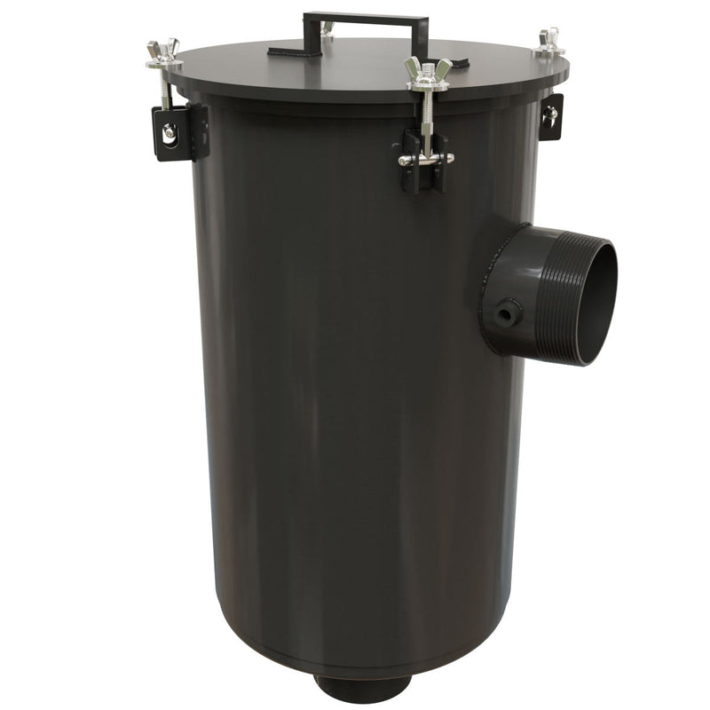 Inlet Filter Silencer with Weatherhood and Advanced Silencing Technology for Blower, Fan, or Compressor with Paper Element