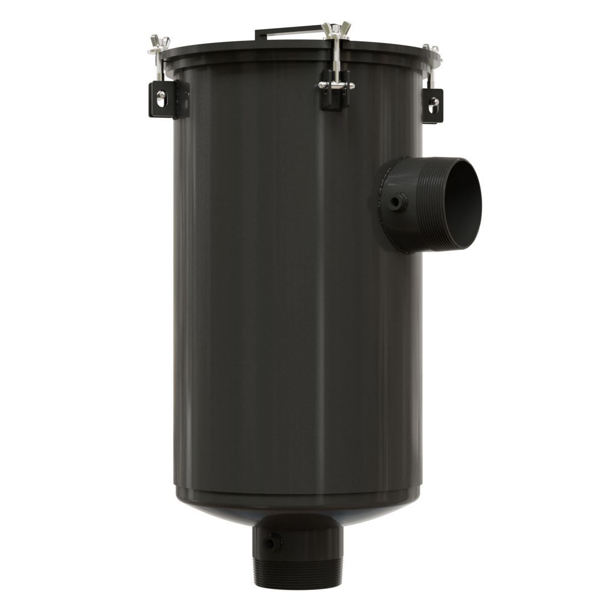 Inlet Filter Silencer with Weatherhood and Advanced Silencing Technology for Blower, Fan, or Compressor with Paper Element