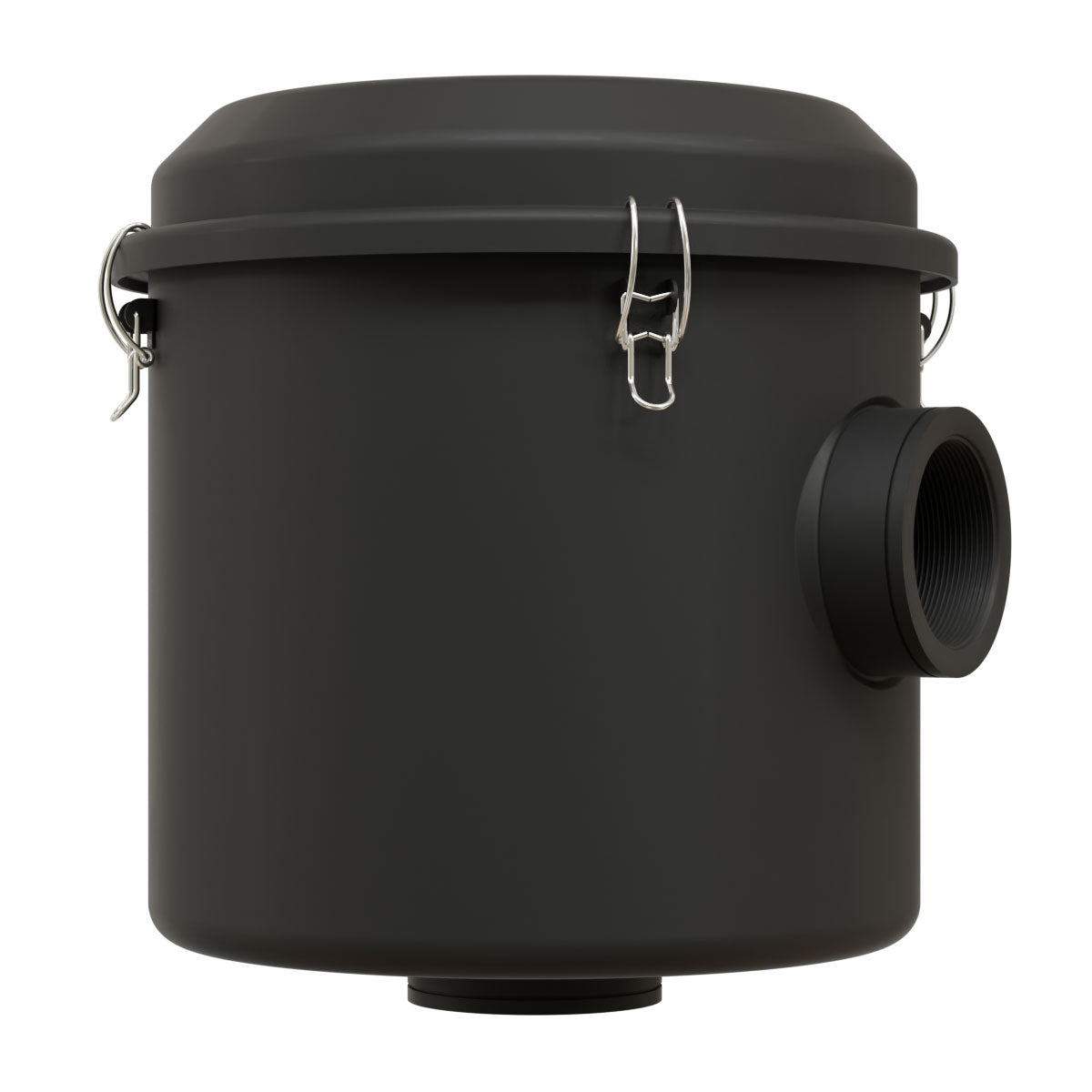 Inlet Filter Silencer with Weatherhood and Advanced Silencing Technology for Blower, Fan, or Compressor with Paper Element