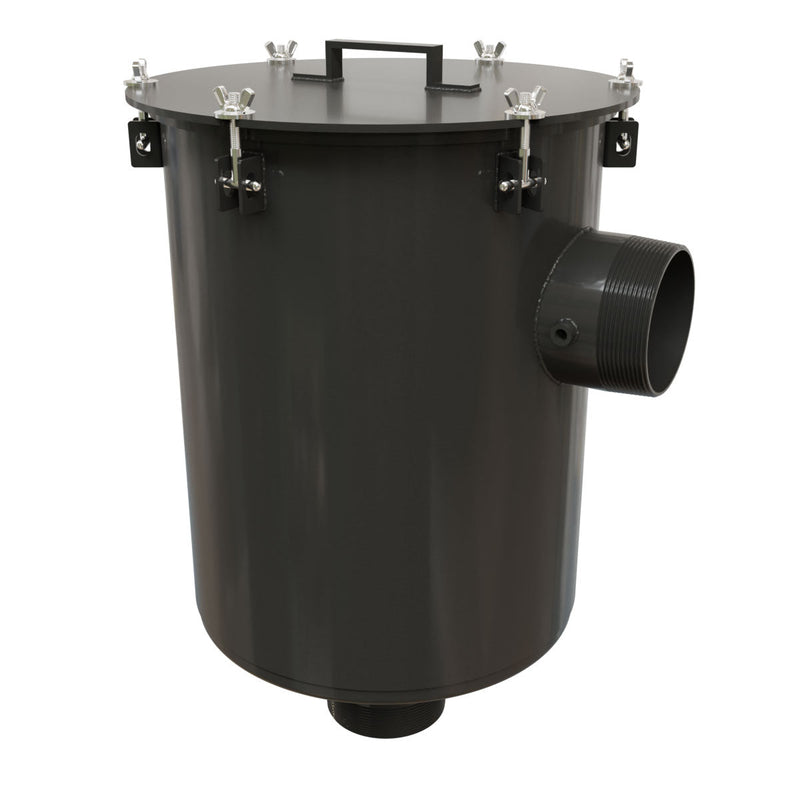 Inlet Filter Silencer with Weatherhood and Advanced Silencing Technology for Blower, Fan, or Compressor with Paper Element