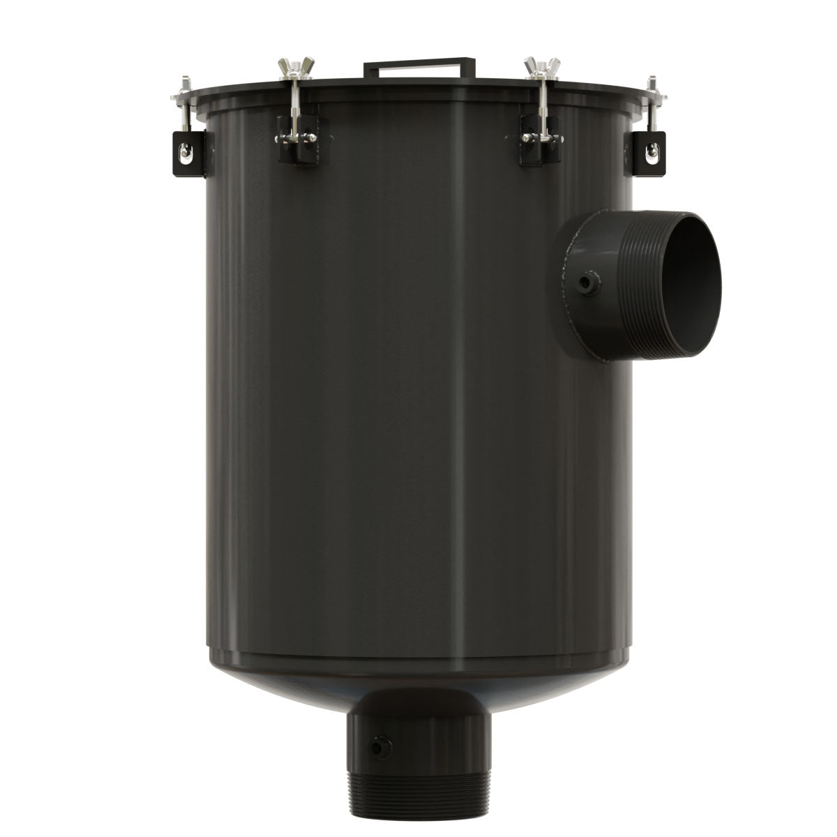 Inlet Filter Silencer with Weatherhood and Advanced Silencing Technology for Blower, Fan, or Compressor with Paper Element