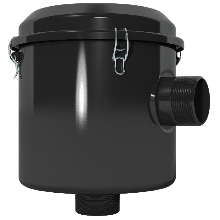 Inlet Filter Silencer with Weatherhood and Advanced Silencing Technology for Blower, Fan, or Compressor with Paper Element
