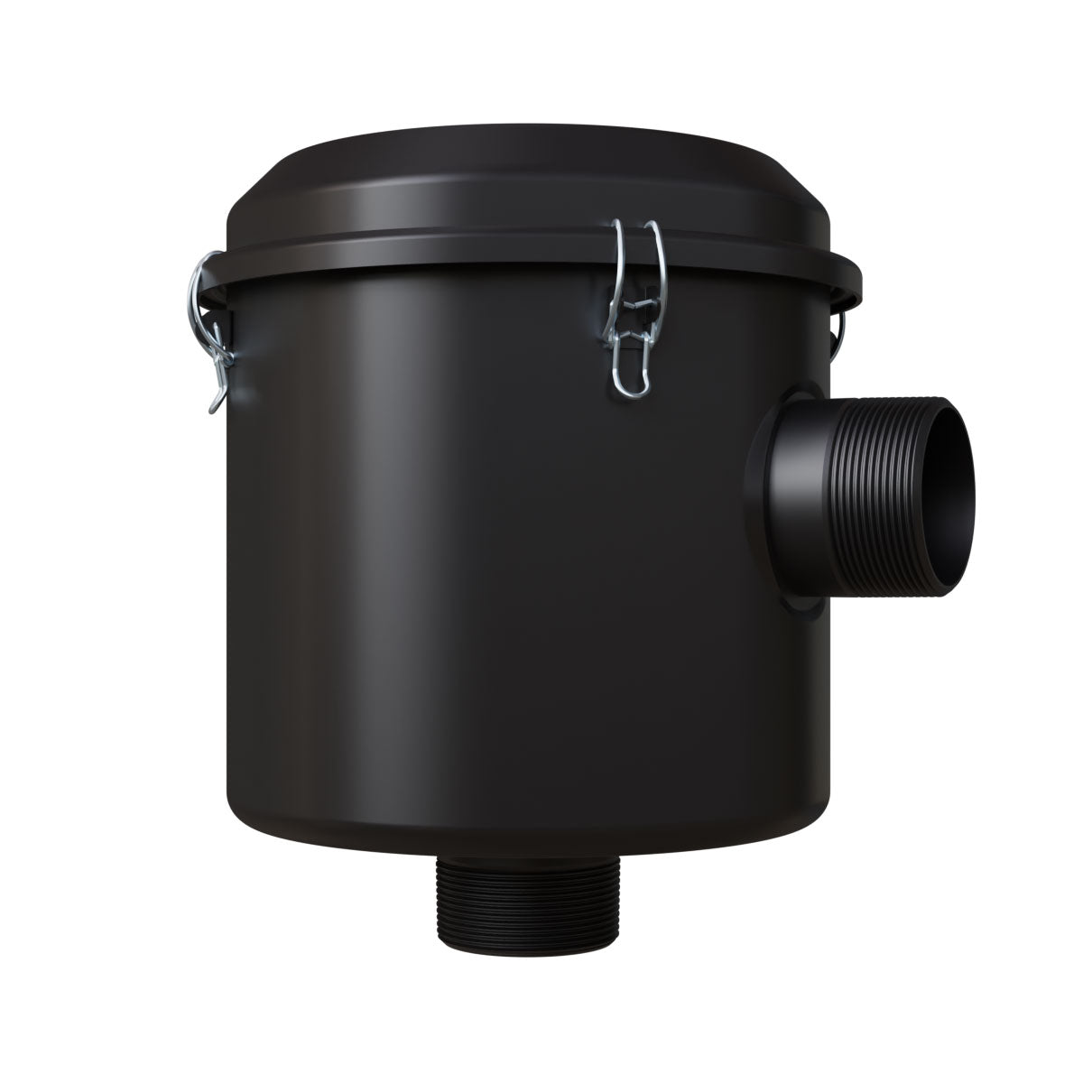 Inlet Filter Silencer with Weatherhood and Advanced Silencing Technology for Blower, Fan, or Compressor with Paper Element